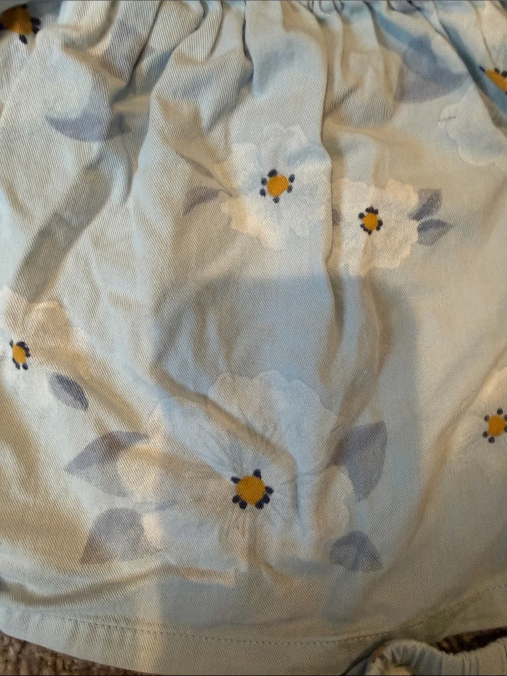 Carter’s Light Blue Floral Baby Dress and Bloomers